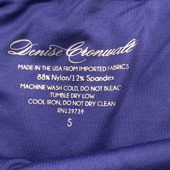 Denise Cronwall Riviera Shorty sz Small NWT - Picture 2 of 4